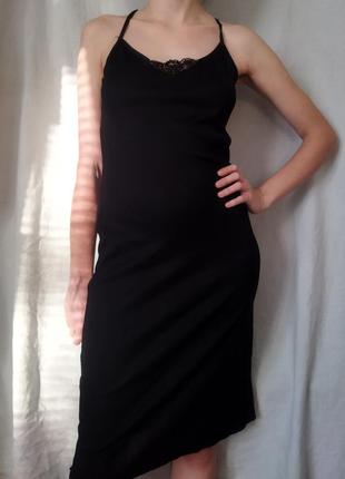 Платье с открытой спиной 🖤