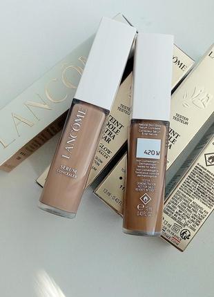 Консилер легкий lancome teint idole ultra wear    care glow  
serum concealer