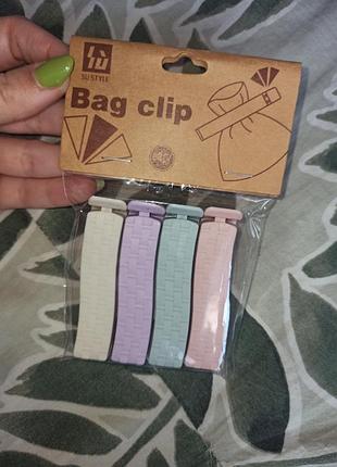 Зажимы, прищепки для пакетов