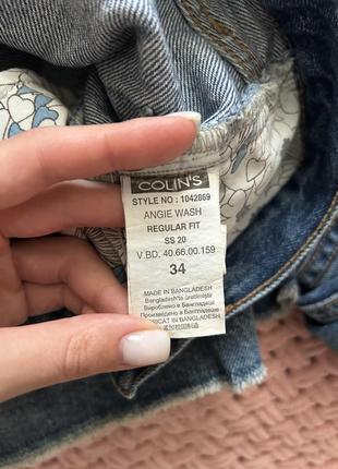 Джинсова спідничка colins4 фото