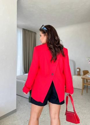 986 піджак. стильный двобортний піджак з натуральної тканини, оригінальна дизайнерська спинка , базо3 фото