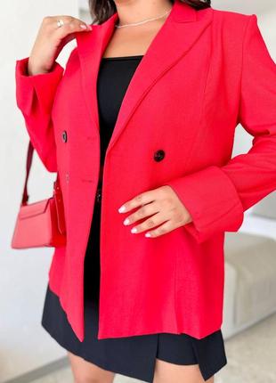 986 піджак. стильный двобортний піджак з натуральної тканини, оригінальна дизайнерська спинка , базо2 фото