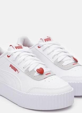 Жіночі кеди, кросівки низькі Platform puma carina lift valentine