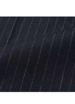 Брюки uniqlo heattech striped pleated trousers6 фото