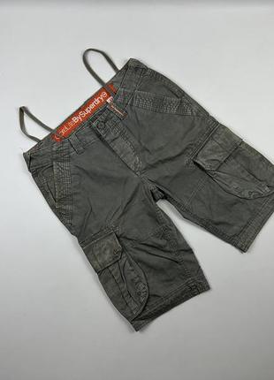 Мужские карго шорты superdry new core cargo