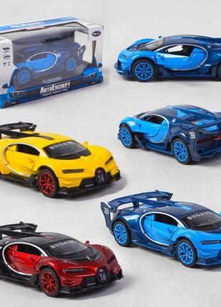Машина 32232 "авто эксперт", 3 цвета, металлопластик, 1:32, звук, свет, инерция, открываются двери