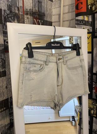 Стильные светлые джинсовые шорты, denim co, m, 38 размер2 фото