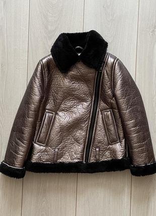Детская куртка-дублянка m&s, (4/5 y.) 110 cm.
