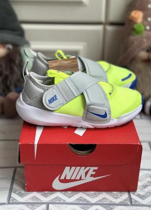 Детские кроссовки на липучках nike flex advance оригинал и