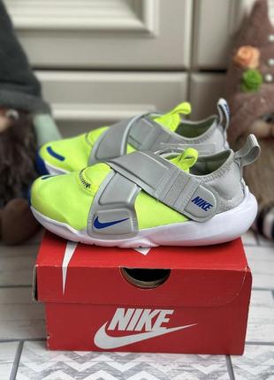 Детские кроссовки на липучках nike flex advance оригинал и