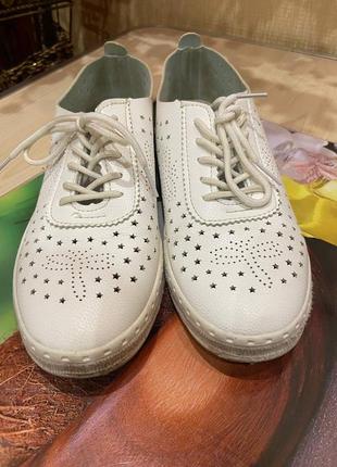 Летние кеды мокасины