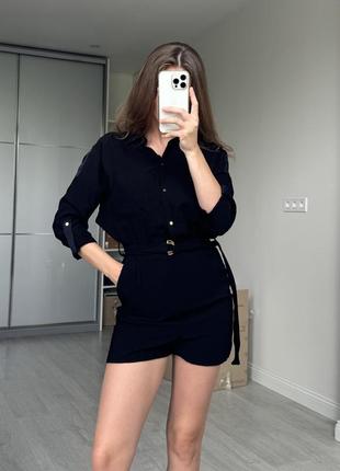 Комбинезон с шортами zara с лампасами
