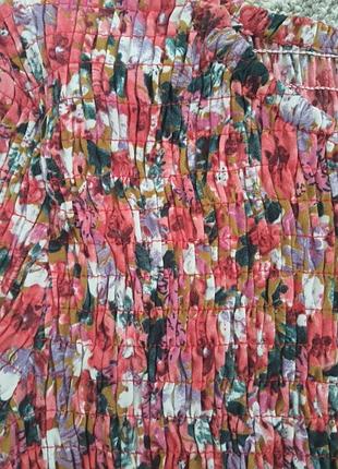 Платье в цветочный принт р. 14 4