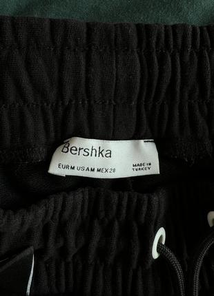Штани спортивні bershka чорні7 фото
