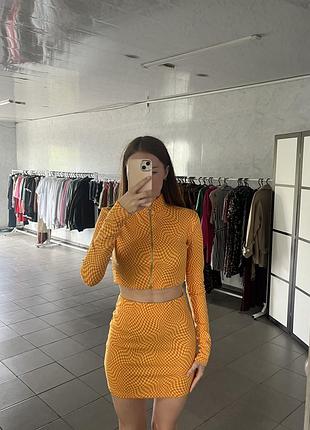 Комплект топ+спідниця