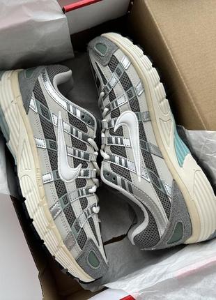 Кроссовки nike p-6000 premium casual berets grey fn7509-029