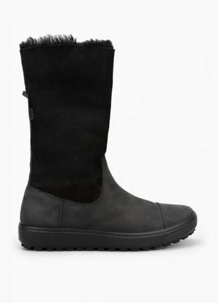 Оригінальні зимові черевики ecco flop soft