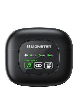 Беспроводные наушники monster airmars xkt02 black блютуз наушники в кейсе bluetooth 5.4