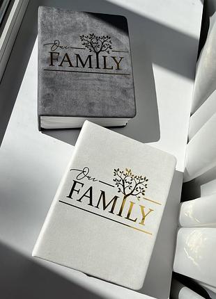 Файловый замшевый фотоальбом на 300 фото