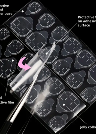 Типсы искусственные ногти 24 шт. #148