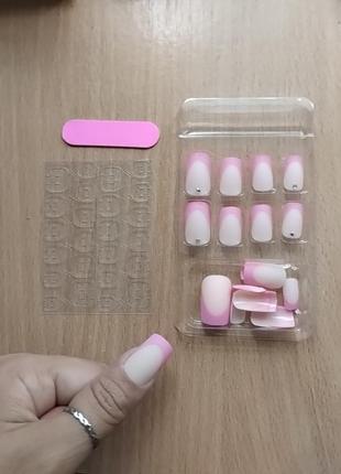 Типсы искусственные ногти 24 шт. #148