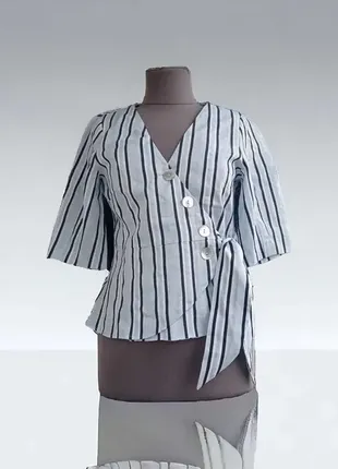 Блуза zara льон