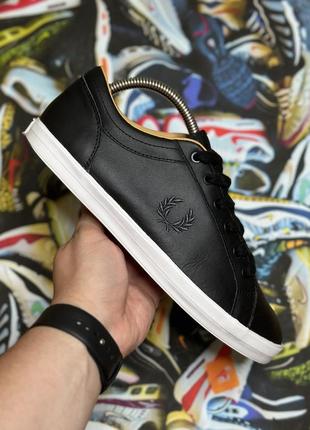 Кеди fred perry leather