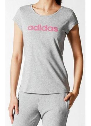 Спортивная футболка адидас топ для тренировок оригинал от adidas