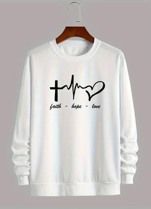 Свитшот мужской с принтами