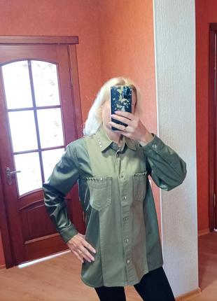 Куртка zara / кожанка