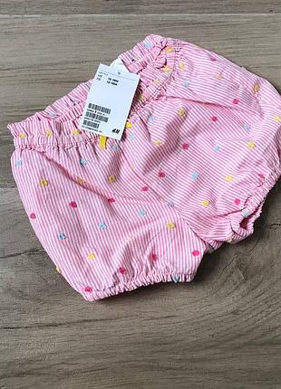 Шорти h&m 12-18 m