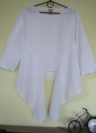 Блуза из прошвы батиста1 фото