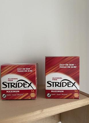 Stridex, cтрідекс , single-step, контроль акне
