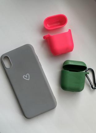Чохол на айфон/на airpods навушники