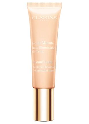Пробник clarins eclat minute instant light radiance boosting complexion base