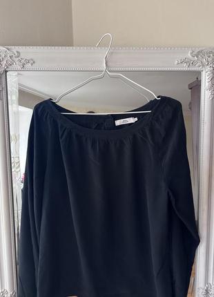 Блуза шелковая деноча zara hm шелк
