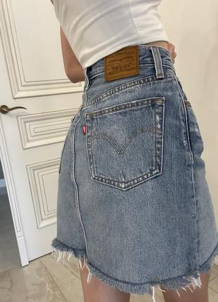 Спідниця levi’s джинсова levis 25