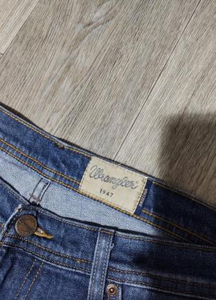Мужские джинсы / wrangler / штаны / синие джинсы / мужская одежда /