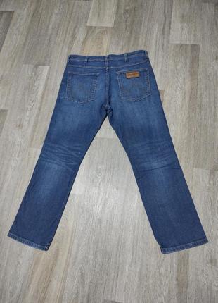 Мужские джинсы / wrangler / штаны / синие джинсы / мужская одежда /