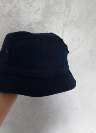 Синяя панама, легкая панама с кишнями