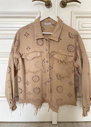 Рубашка накидка итальянская