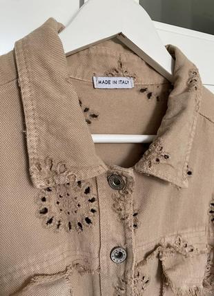 Рубашка накидка итальянская