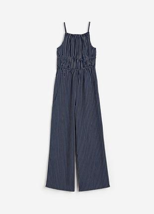 Комбинезон Новое шифоновое миди платье с подкладным платьем от h&m