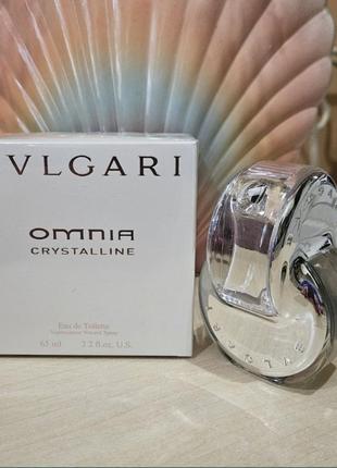 Туалетная вода bvlgari omnia cristalline булгари омниа кристаллин 65мл
