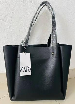 Женская сумка zara шоппер