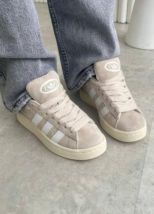 Кросівки (📊 adidas campus beige)👟🥷🏻