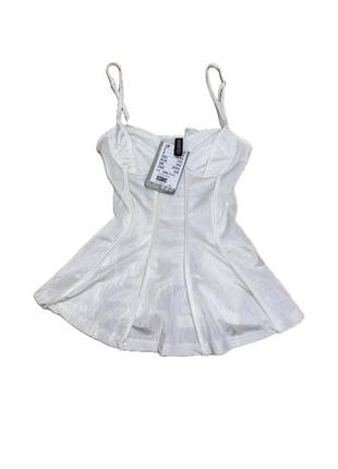 Корсетный топ от h&m