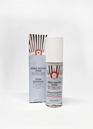 Сыворотка с коллагеном и пептидами first aid beauty bounce-boosting serum fab