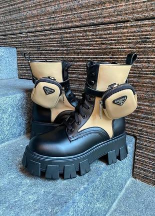 Женские ботинки prada
