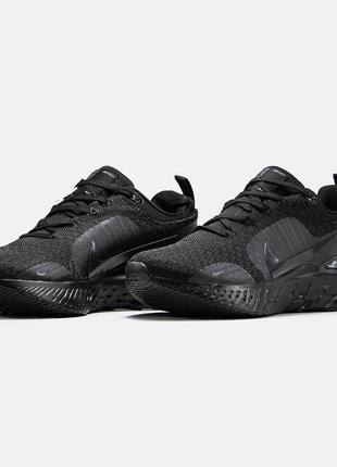 Кросівки nike grey coral flex boots black blue embroidery9 фото